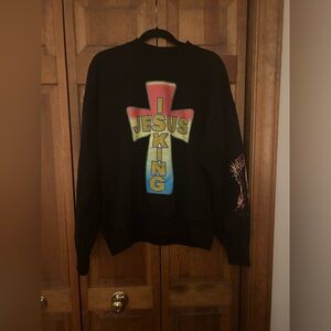 Nagri The TXX Collection Kanye West Sz M Sunday Service Jesus is King Sweatshirt
